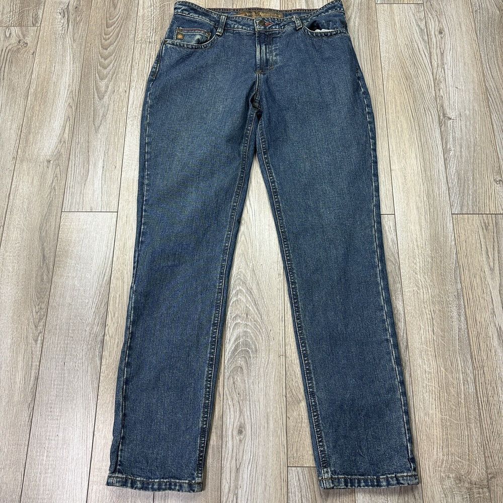 Territory Ahead Jeans Womens 6‎ Dark Wash Blue Denim Straight